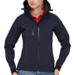 SAFARI - ŽENSKA DVOBARVNA TEHNIČNA SOFTSHELL JAKNA 8000/5006