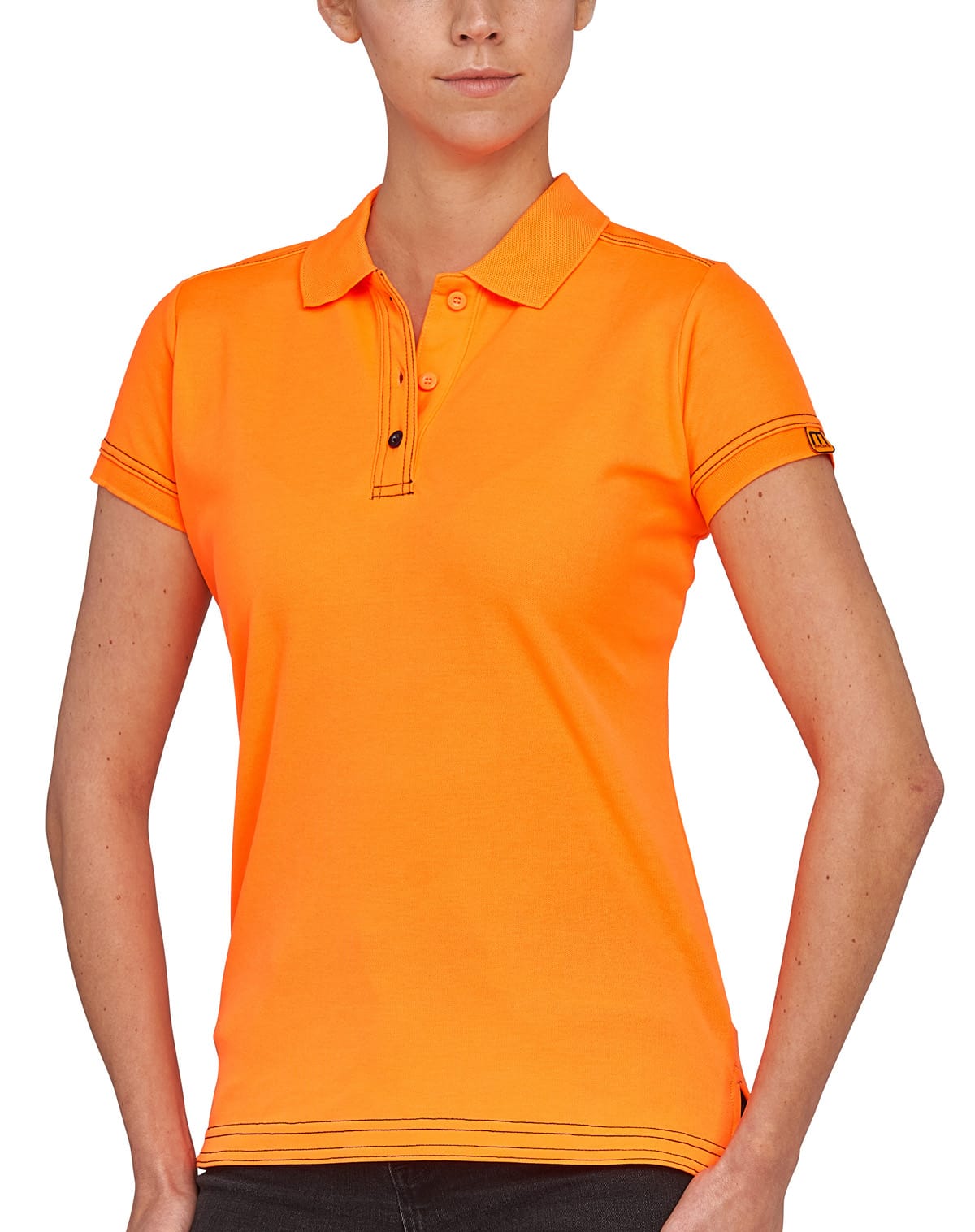 SIGNATURE-POWERDRY-POLO-SHIRT-FEMALE-MACORANGE-FLUORESCENT-MACBLUE-MWW400011 SIGNATURE POLO - TEHNIČNA HITROSUŠEČA ŽENSKA POLO MAJICA - slika 1