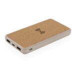 BREZŽIČNI-POWERBANK 8.000 MAH IZ PLUTE IN PŠENICE