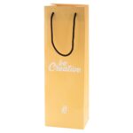 CREASHOP W PO MERI IZDELANA PAPIRNATA NAKUPOVALNA TORBA, VINO